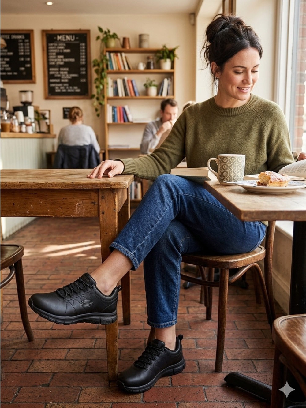 Skechers Black Slip-Ins Sneakers